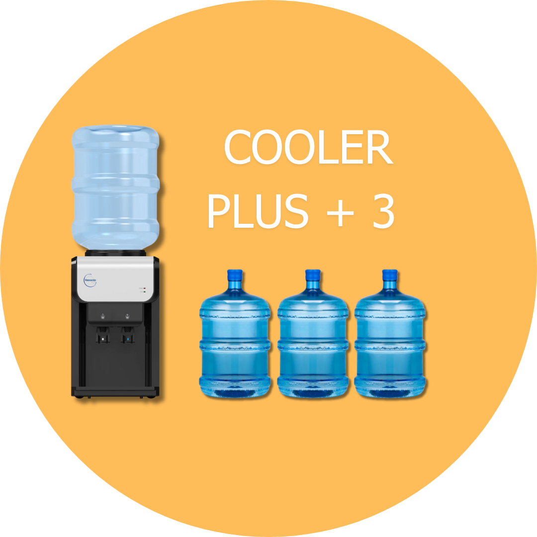 Bench Top Dispencer + 3 Free Returnable Bottles