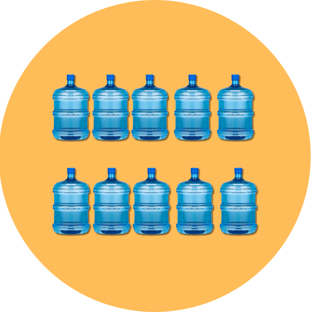 10 Pack - Fleurieu Spring Water 15LRT RETURNABE  Pure South Australian Spring Water