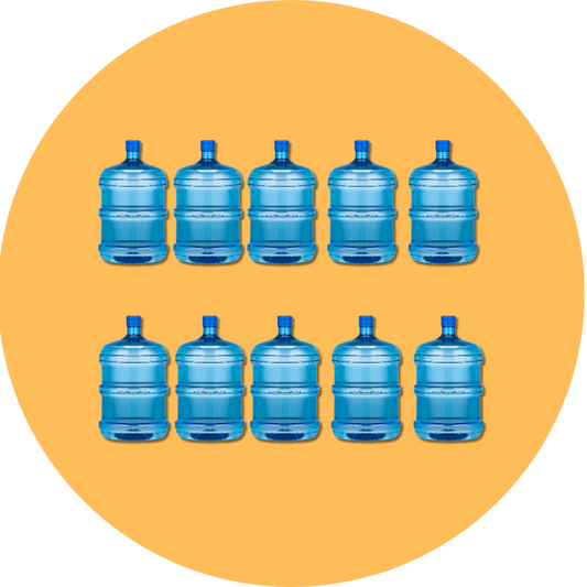 10 Pack - Fleurieu Spring Water 15LRT RETURNABE  Pure South Australian Spring Water