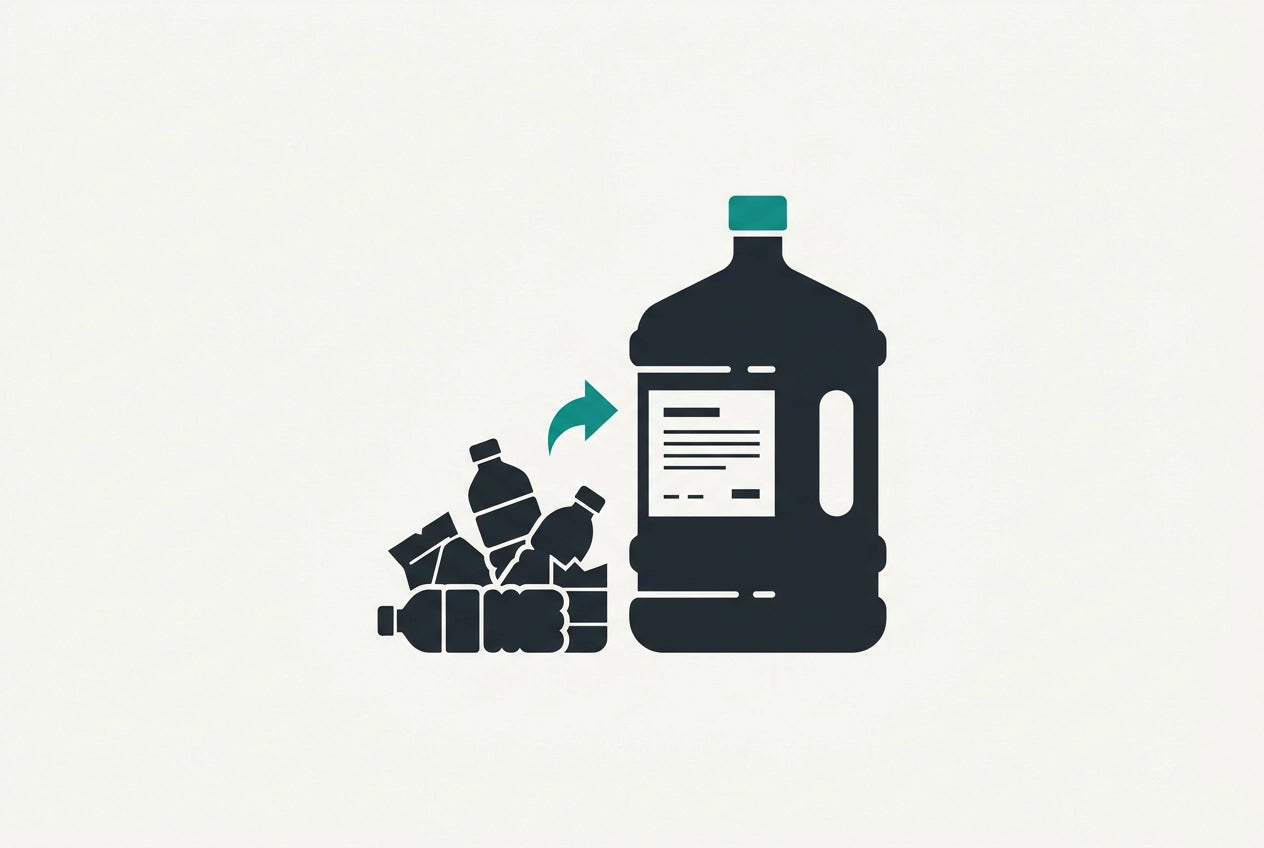 Professional header image for industry analysis: Why the Bottle Matters: Eco-Friendly Water Packaging Expl...